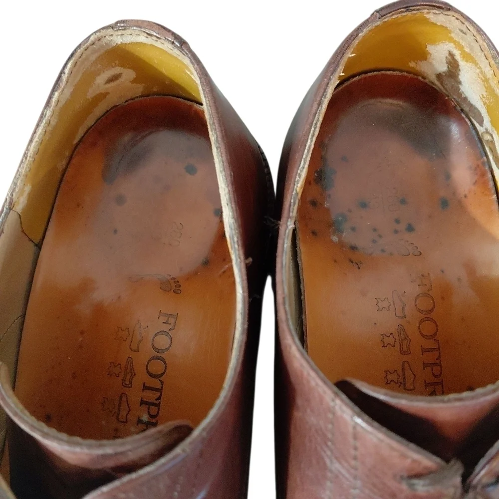 Birkenstock Brown Leather Oxfords Men's Brown Lace Up Shoes Size 12